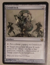 Grindclock. Cicatrizes de Mirrodin. Jogo quase perfeito para luz. Frete grátis comprar usado  Enviando para Brazil