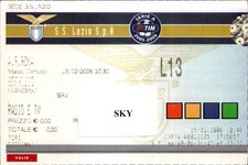 Biglietto ticket stadio usato  Italia