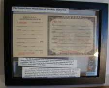 1920 - 1933 Lei de Proibição Prescrição para Licor Médico - Uísque comprar usado  Enviando para Brazil