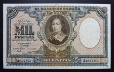 Espagne 1000 pesetas d'occasion  Tonnay-Charente