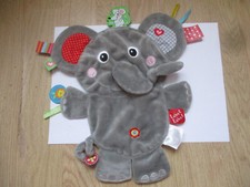 Doudou plat éléphant d'occasion  Villeneuve-d'Ascq-