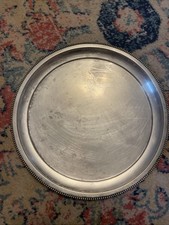 silver large round tray plate for sale silver large round tray plate for sale Sterling