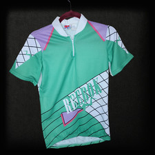 CAMISETA VINTAGE ANOS 80 REEBOK MASCULINA HORIZONTAL CICLO GRÁFICO MÉDIA BICICLETA MED comprar usado  Enviando para Brazil