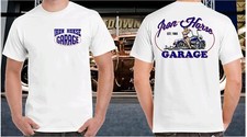 Iron Horse Garagem T-shirt Roupa Camiseta 100% ALGODÃO Rat Rod Hot Rod Camiseta, usado comprar usado  Enviando para Brazil