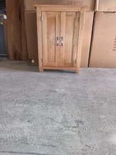 Oak bathroom storage for sale  WIRRAL