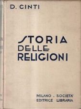 Storia delle religioni. usato  Italia