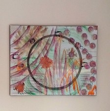 Opera tela. 50x40. usato  Villachiara