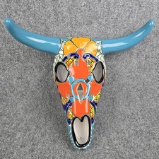 Talavera longhorn skull for sale  Muskegon