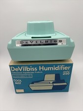 Usado, Vaporizador umidificador vintage Devilbiss Cool Mist azul claro modelo 250 comprar usado  Enviando para Brazil
