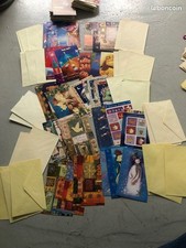 Lot cartes vœux d'occasion  Oyonnax