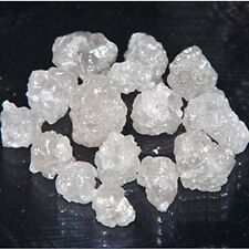 Lote de diamantes brutos soltos 100% NATURAL branco cinza sem cortes reais 3 mm 2,00+ quilates comprar usado  Enviando para Brazil
