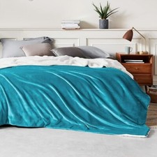 Sherpa fleece blanket for sale  NUNEATON