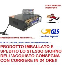 Amplificatore usb mp3 usato  Aversa