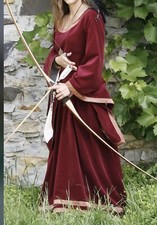 Mittelalterkleid mittelalterli gebraucht kaufen  Kalletal