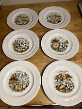 Assiettes fromage porcelainel d'occasion  Troyes