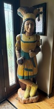 Hand carved 6ft for sale  Linden