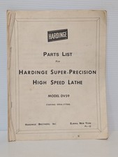 Hardinge model dv59 for sale  Chicago