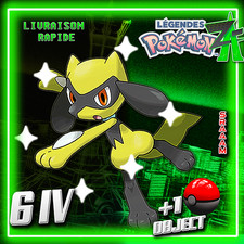 Riolu shiny 6iv d'occasion Riolu shiny 6iv d'occasion  Paris XV