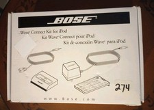 Usado, Kit de conexão BOSE Wave para iPod e controle remoto 315527-0010 completo novo caixa aberta  comprar usado  Enviando para Brazil