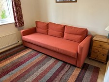 Red sofa bed for sale  SALISBURY