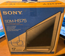 Monitor colorido vintage Sony SDM-HS75 TFT LCD 17" comprar usado  Enviando para Brazil