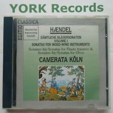 HANDEL - Sonatas For Wood-Wind Instruments Vol 1 CAMERATA KOLN - Ex Con CD DHM segunda mano  Embacar hacia Mexico