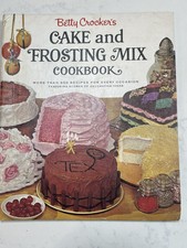 Betty Crocker's Cake and Frosting Mix 1966 Vintage Cookbook - First Edition comprar usado  Enviando para Brazil