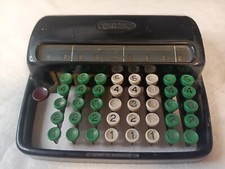 CALCULADORA DE BAQUELITE ORIGINAL VINTAGE Contex Comptometer Adding Machine Dinamarca, usado comprar usado  Enviando para Brazil
