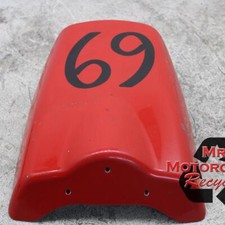 02 03 HONDA CBR954 RR CBR 954 OEM CAPA DE CARENAGEM CAPUZ ASSENTO TRASEIRO VERMELHO SOLO j1, usado comprar usado  Enviando para Brazil