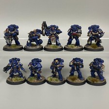 Usado, ESQUADRÃO TÁTICO PRIMOGÊNITO WARHAMMER 40K 40.000 FUZILEIROS ESPACIAIS PINTADOS ULTRAMARINOS comprar usado  Enviando para Brazil
