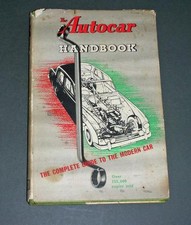 Old autocar handbook for sale  EXETER