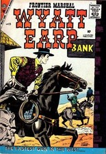 Wyatt Earp, Frontier Marshal #19 Muito bom estado; Charlton | baixo grau - Janeiro 1958 Horse C, usado comprar usado Wyatt Earp, Frontier Marshal #19 Muito bom estado; Charlton | baixo grau - Janeiro 1958 Horse C, usado comprar usado  Enviando para Brazil