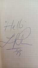 Autografo originale lionel usato  Mirano