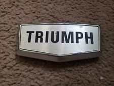 Triumph front badge for sale  SEAFORD