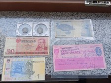 Lotto banconote monete usato  Verdellino