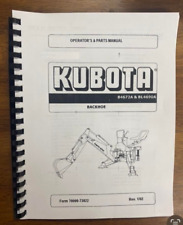 Operator parts manual for sale  Houston