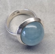 Aquamarin ring silber gebraucht kaufen  Cottbus