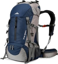 Mochila de caminhada Loowoko 50L mochila de viagem acampamento com capa de chuva comprar usado  Enviando para Brazil