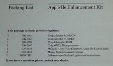 Kit de aprimoramento Apple IIe Apple e A2M2052 3 x ROMs/EPROMs (Reino Unido, EUA, IT, FR, DE) comprar usado  Enviando para Brazil