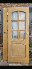 Oak glazed finished for sale  STAINES-UPON-THAMES