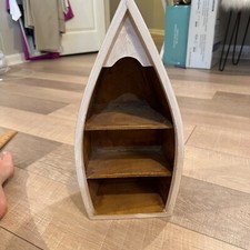 Wooden canoe shelf for sale  Jasper