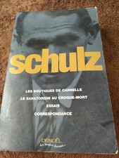 Schulz bruno oeuvres d'occasion  Antibes