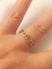 Gold tone greek for sale  DONCASTER
