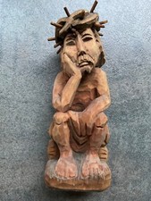 Jesusfigur holzschnitzerei chr gebraucht kaufen  Weil am Rhein