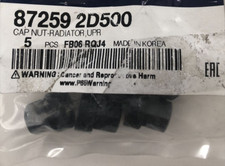 5x porcas superiores do radiador OEM - para 00-06 Hyundai Elantra Sedan 87259-2D500 comprar usado  Enviando para Brazil