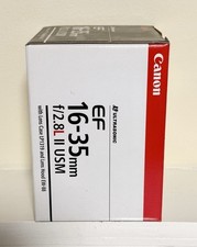 Lente de zoom ultra grande angular Canon EF 16-35mm f/2.8L II USM e filtros Hoya comprar usado  Enviando para Brazil