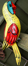 Vtg red parrot for sale  Rush