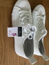 Womens white daps for sale  LLANELLI