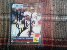Stan gelbaugh autographed for sale  BRIDGNORTH
