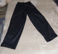 Black waterproof trousers for sale  WICKFORD
